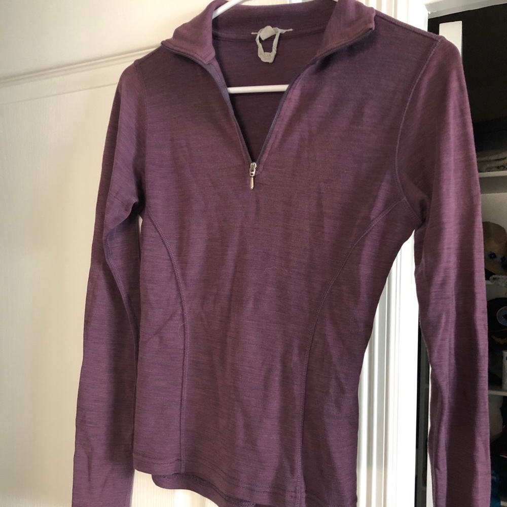 Small SmartWool Quarter zip